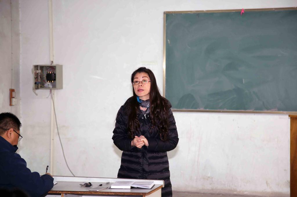 副院长丁琦讲话