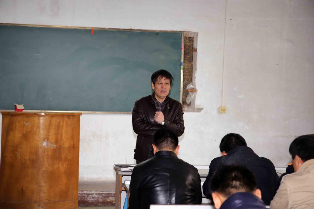 院长岳忠玉讲话